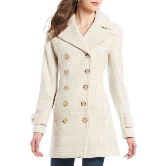 calvin klein toggle wrap coat